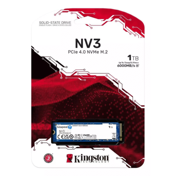 DISCO SSD 1TB KINGSTON SNV3S M.2 NVME 4.0