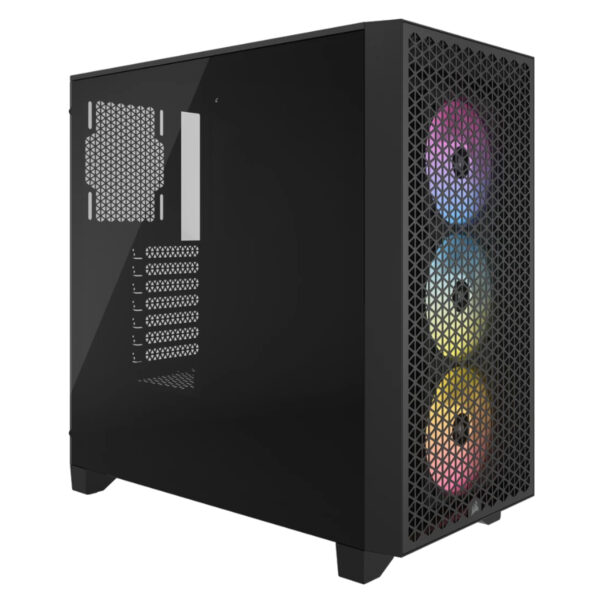 GABINETE CORSAIR 3000D RGB AIRFLOW TG BLACK