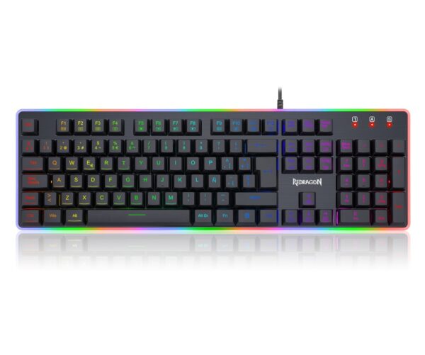 TECLADO REDRAGON DYAUS K509RGB-SP BLACK