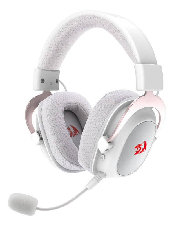 AURICULAR REDRAGON ZEUS PRO WIRELESS H510W PRO WHITE