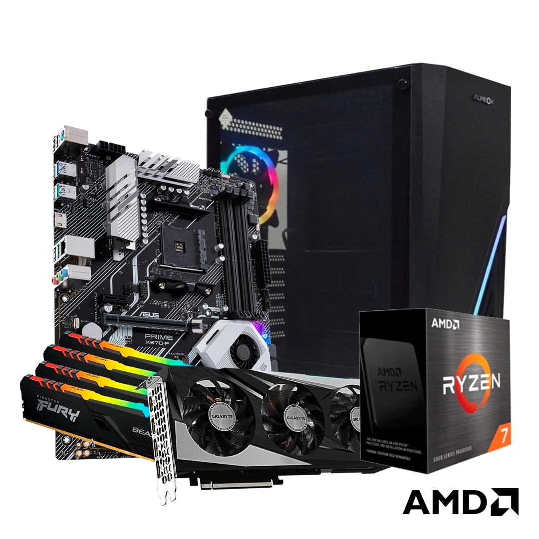PC DISEÑO AMD RYZEN 7 5700 + RX 7600
