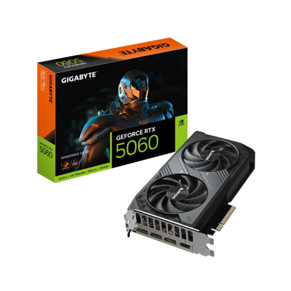 PLACA DE VIDEO GIGABYTE RTX 5060 WINDFORCE OC 8GB