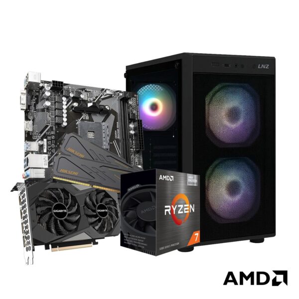 PC AMD RYZEN 7 5700 + RTX 3050