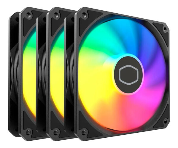 COOLER FAN COOLER MASTER MF120 LITE ARGB PACK X 3