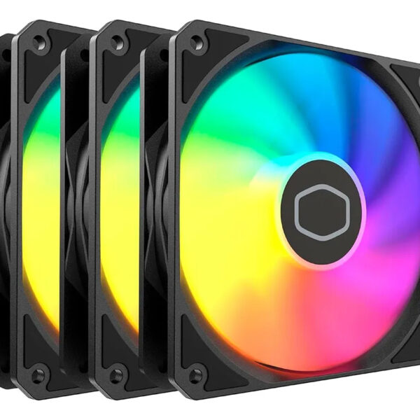 COOLER FAN COOLER MASTER MF120 LITE ARGB PACK X 3