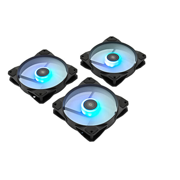COOLER FAN EVOLABS PACK X3 CRYOFAN 12 ARGB PACK