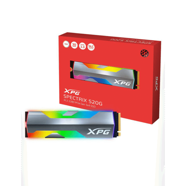 M.2 ADATA 500GB SPECTRIX S20G - https://espaciotek.com.ar