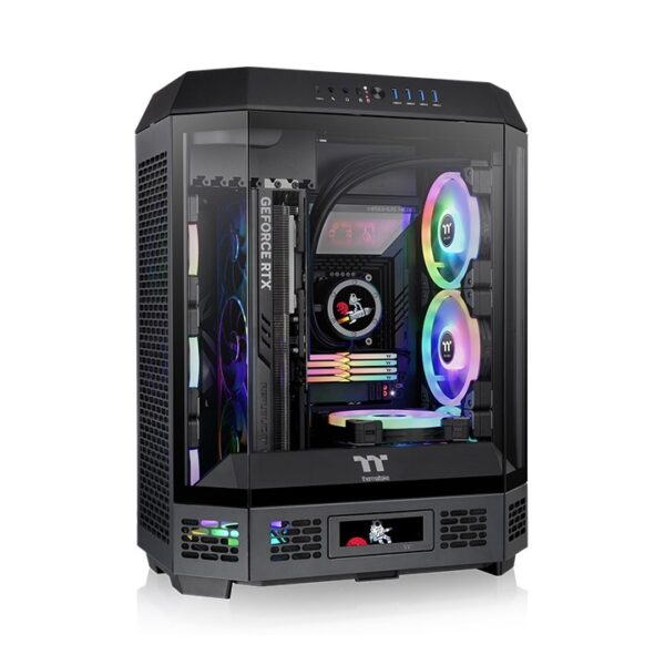 GABINETE THERMALTAKE THE TOWER 600 BLACK TEMPERED GLASS