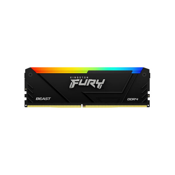 MEMORIA DDR4 KINGSTON FURY BEAST 8GB 3200 MHZ RGB - https://espaciotek.com.ar