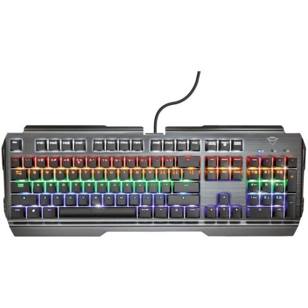 TECLADO TRUST MECANICO SCARR GXT 877