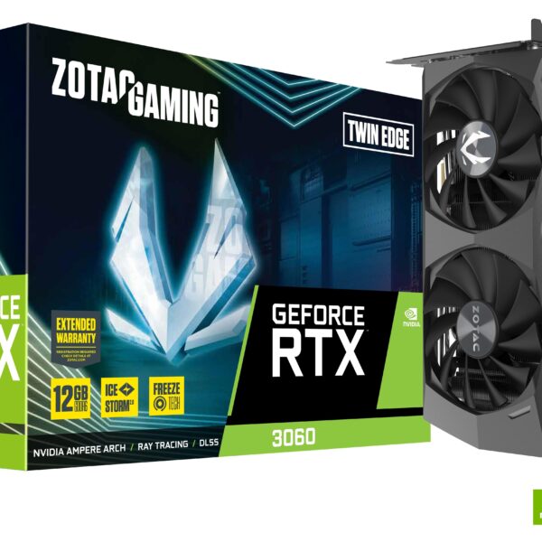 PLACA DE VIDEO ZOTAC RTX 3060 12GB TWIN EDGE