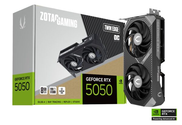 PLACA DE VIDEO ZOTAC RTX 5050 8GB TWIN EDGE