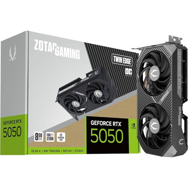 PLACA DE VIDEO ZOTAC RTX 5050 8GB TWIN EDGE PLACA DE VIDEO ZOTAC RTX 5050 8GB TWIN EDGE