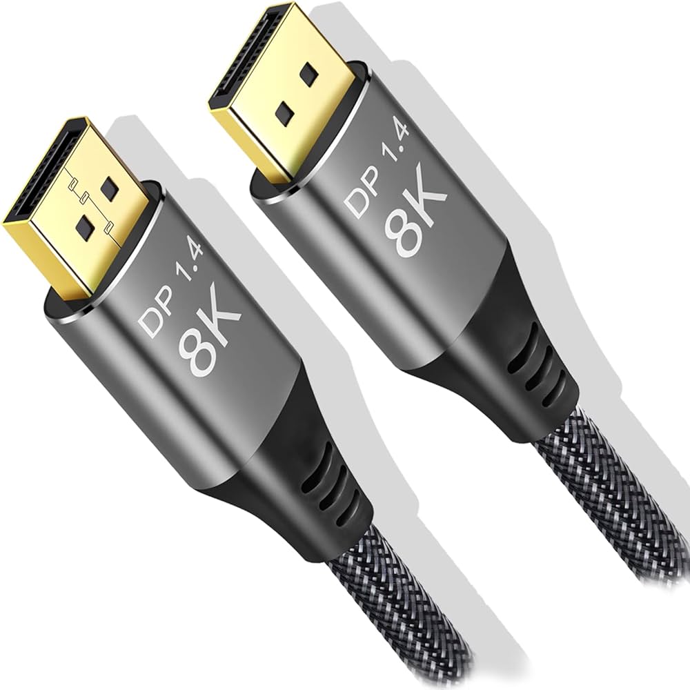 CABLE DISPLAY PORT 1.4 1,5 MTS - https://espaciotek.com.ar