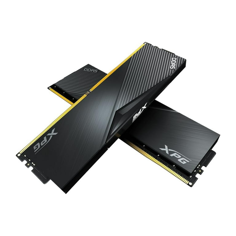MEMORIA XPG DDR5 RGB 16GB C48 6000 BLACK - https://espaciotek.com.ar