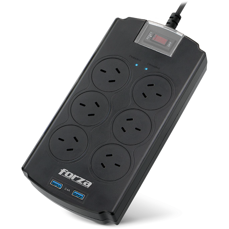 PROTECTOR DE TENCION FSP FORZA 2200W - https://espaciotek.com.ar