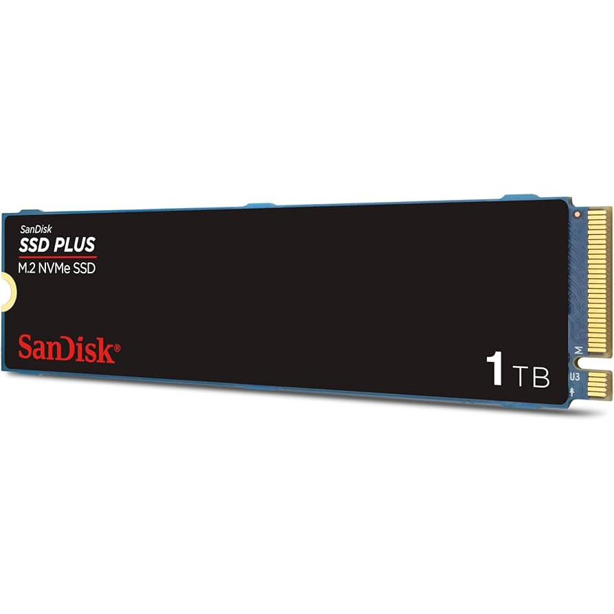 DISCO SSD M.2 1TB SANDISK PLUS SATA III - https://espaciotek.com.ar