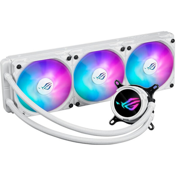 WATER COOLER ASUS ROG STRIX LC III 360 ARGB LCD WHITE