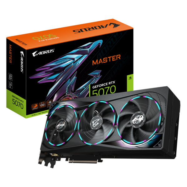 PLACA DE VIDEO GIGABYTE RTX 5070 AORUS 12GB GDRR7