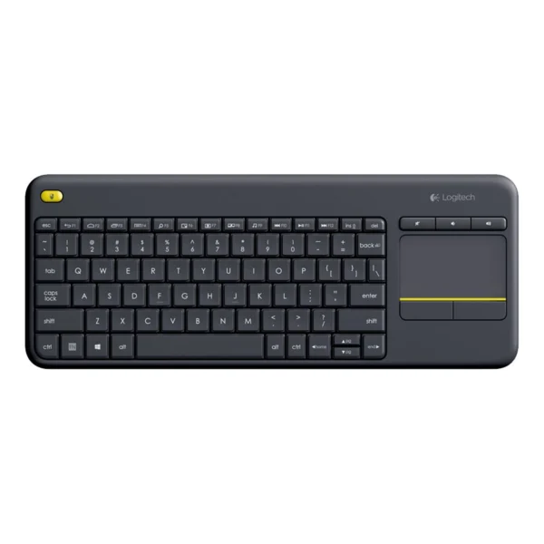 Teclado Inalámbrico LOGITECH K400 Plus Negro Teclado Inalámbrico LOGITECH K400 Plus Negro