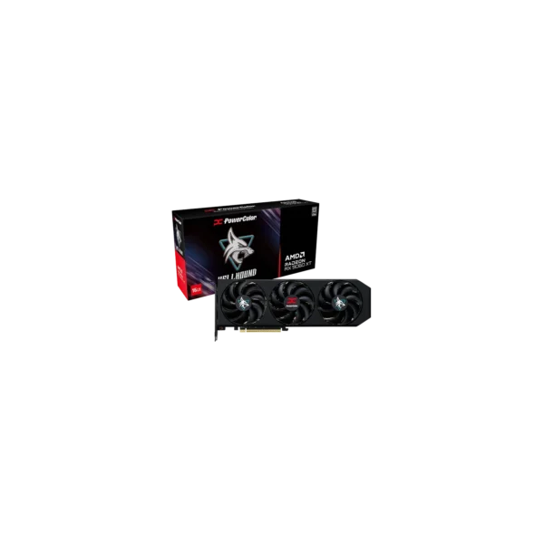 Placa de Video Powercolor Hellhound AMD Radeon RX 9060 XT 16GB GDDR6