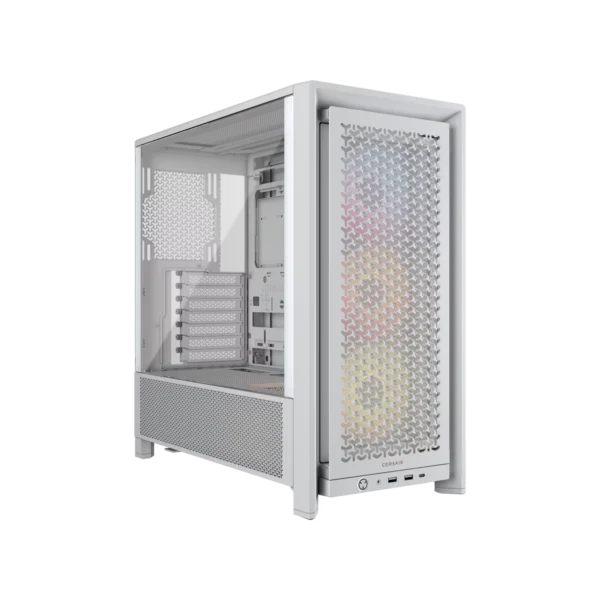 Gabinete CORSAIR FRAME 4000D RS ARGB Mid Tower Blanco