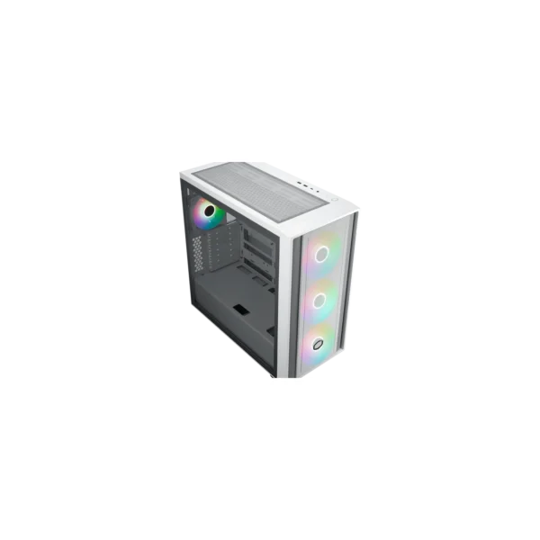 Gabinete Cooler Master MasterBox 600 White 4 Fans ARGB s/fuente