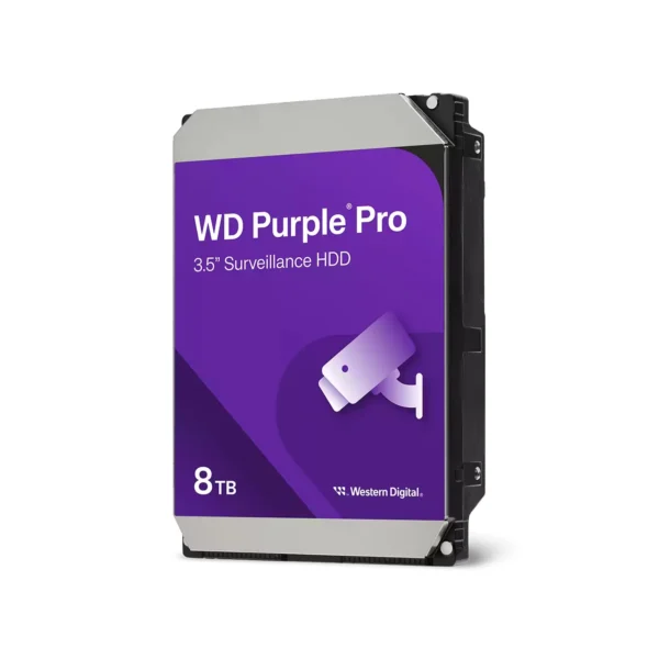 Disco Interno HDD WESTERN DIGITAL Purple PRO 8TB 3.5″ SATA 3.0 7200rpm