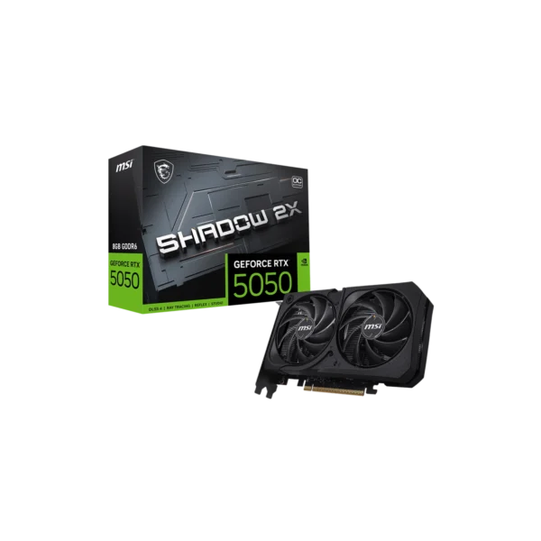 Placa de Video MSI Geforce RTX 5050 8G SHADOW 2X OC