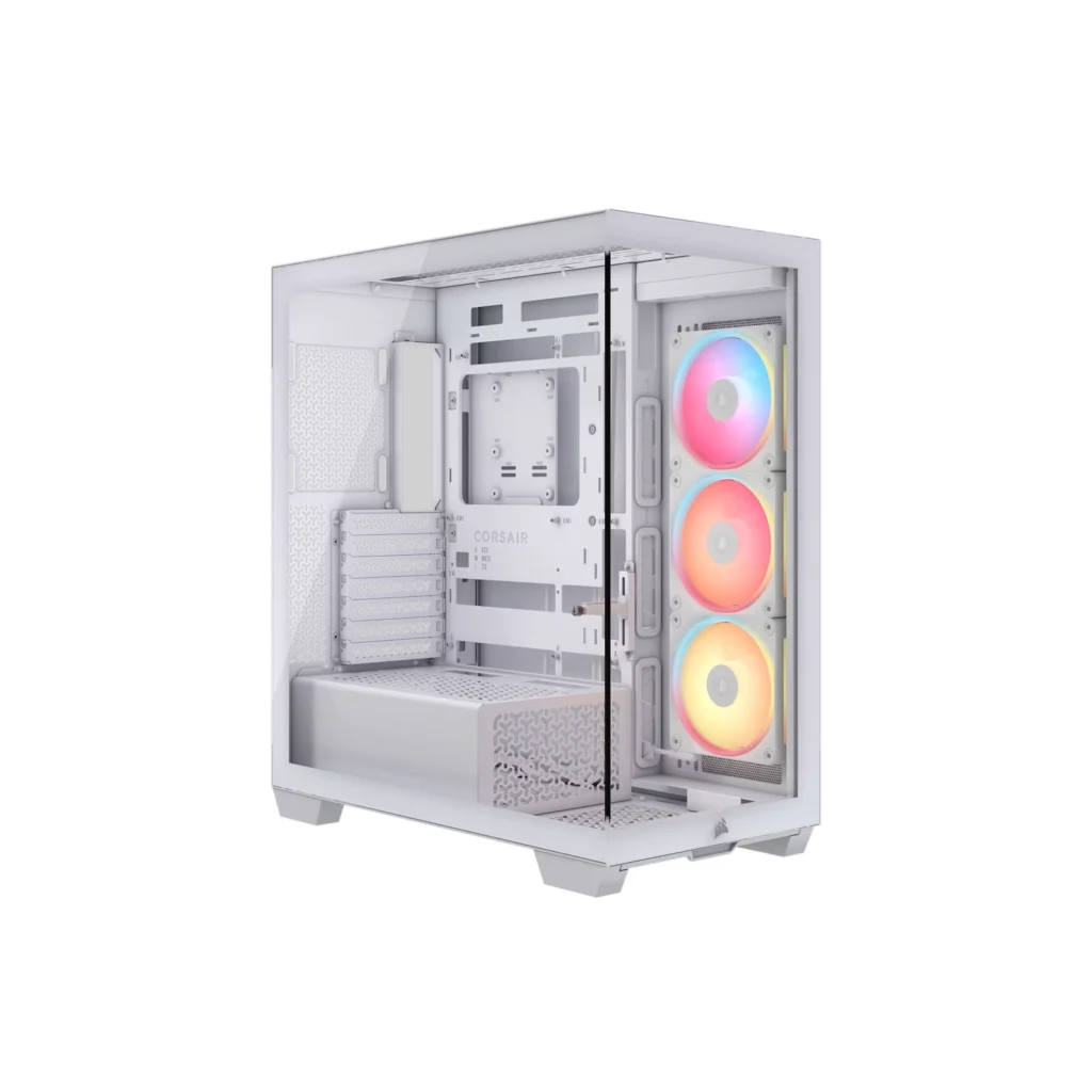 Gabinete CORSAIR 3500X LX-R RGB iCUE LINK Mid Tower Blanco