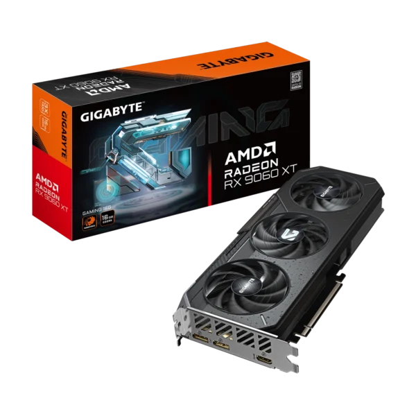 Placa de Video GIGABYTE AMD Radeon RX 9060 XT GAMING 16G