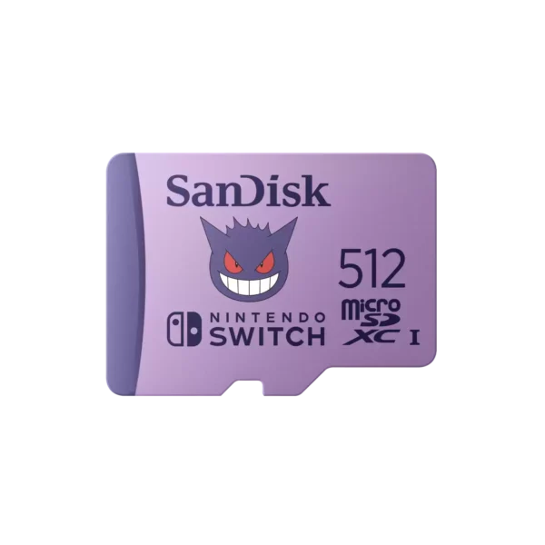 Tarjeta de Memoria Sandisk MicroSDXC 512GB UHS-I Card C10 U3 100Mb for Nintendo Switch Pokemon Edition Tarjeta de Memoria Sandisk MicroSDXC 512GB UHS-I Card C10 U3 100Mb for Nintendo Switch Pokemon Edition