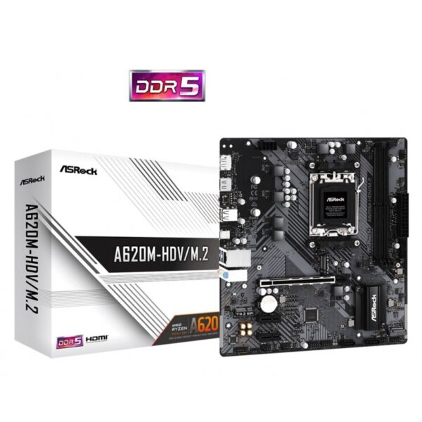 MOTHER ASROCK (AM5) A620M-HDV/M.2 MOTHER ASROCK (AM5) A620M-HDV/M.2