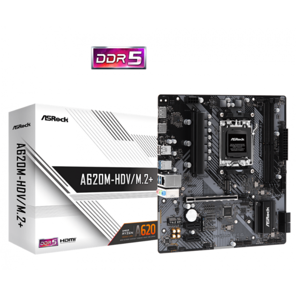 MOTHER ASROCK (AM5) A620M-HDV/M.2+ MOTHER ASROCK (AM5) A620M-HDV/M.2+