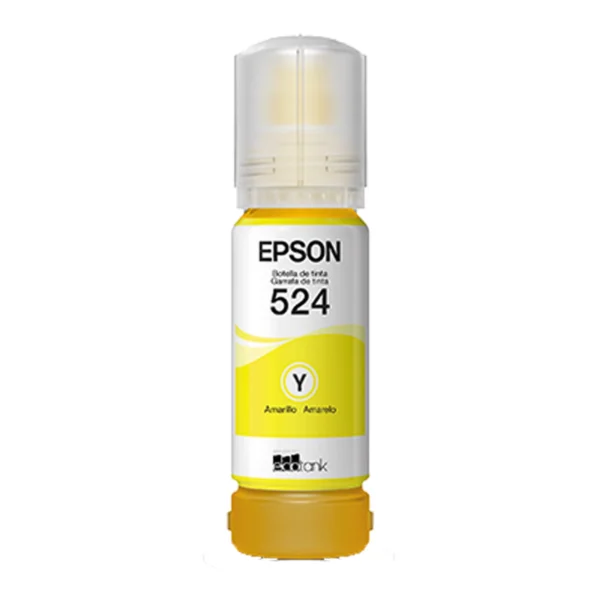 Botella de Tinta  Epson 524 Amarilla