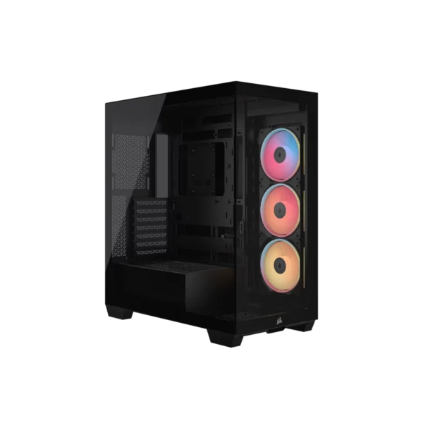 Gabinete CORSAIR 3500X LX-R RGB iCUE LINK Mid Tower Negro