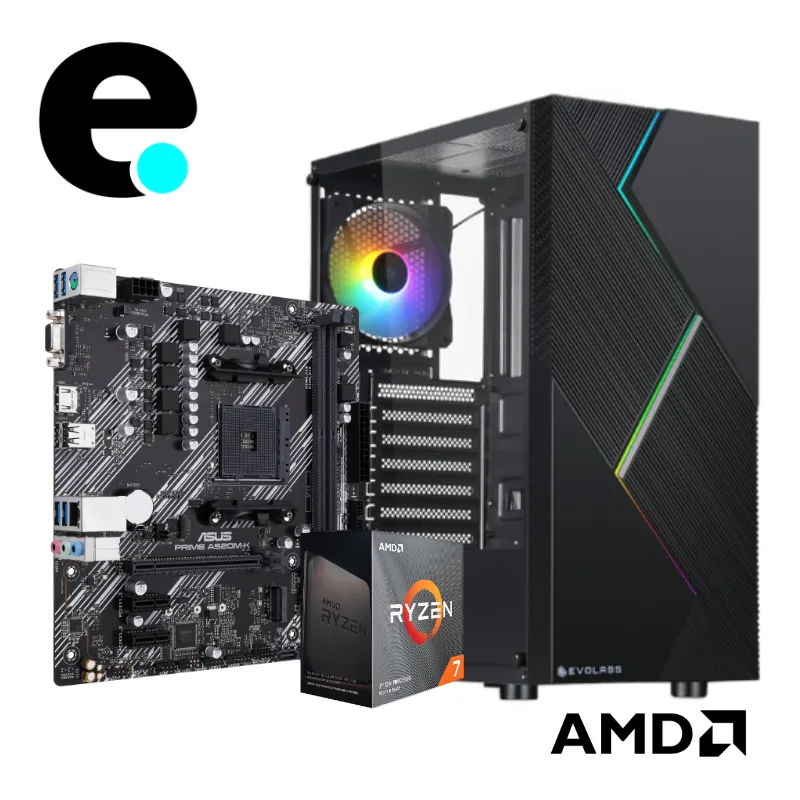 PC Gamer 5700G-16GB Ram-512GB M.2