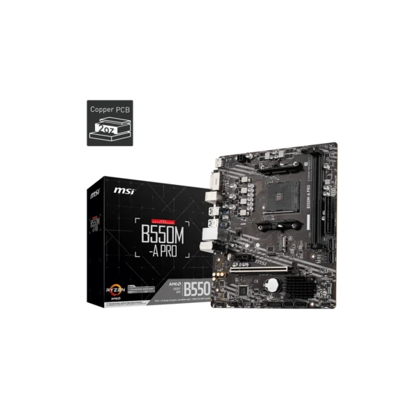 Motherboard MSI B550M-A PRO (AM4)