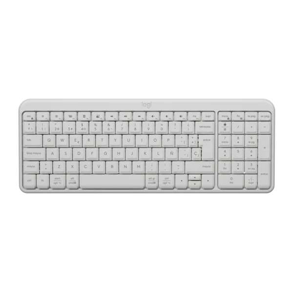 Teclado Bluettoth Logitech K250 Blanco Teclado Bluettoth Logitech K250 Blanco