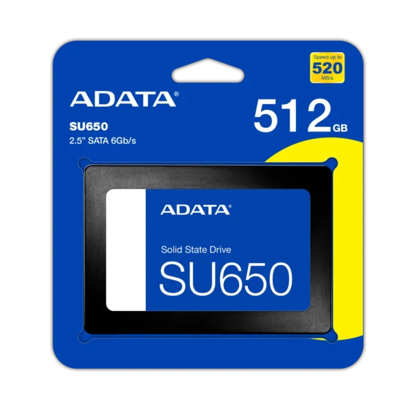 Disco SSD ADATA SU650 512GB 2.5″ SATA 3.0