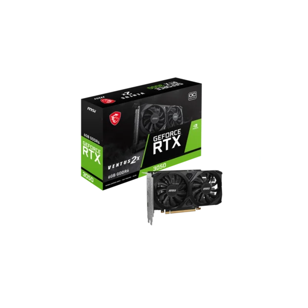 Placa de Video MSI NVIDIA  RTX 3050 VENTUS 6G OC