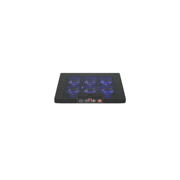 Base Xtech, 17″, 6 coolers, 6 posiciones , Led