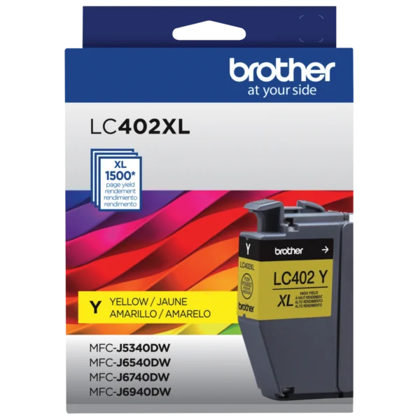Cartucho de Tinta Brother LC402XLY Amarillo Cartucho de Tinta Brother LC402XLY Amarillo