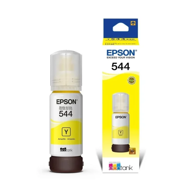 Botella de Tinta Epson 544 Amarilla Botella de Tinta Epson 544 Amarilla