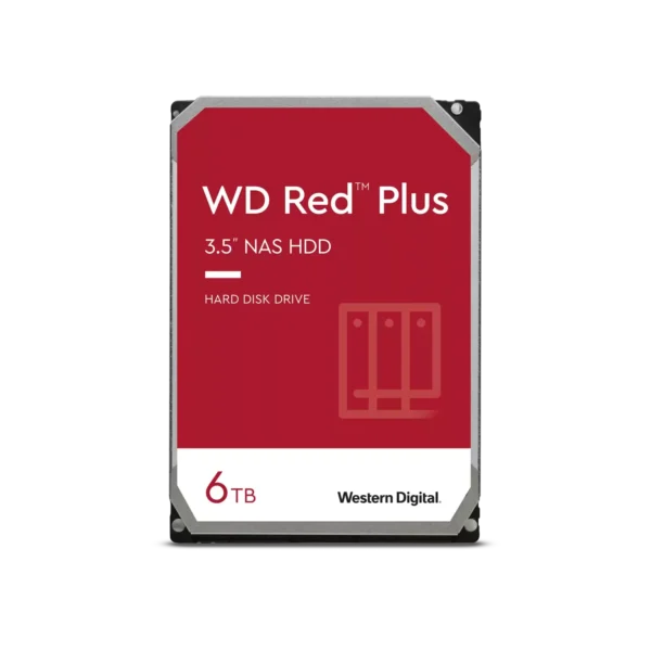 Disco Interno HDD WESTERN DIGITAL Red 6TB 3.5″ SATA 3.0 5400rpm