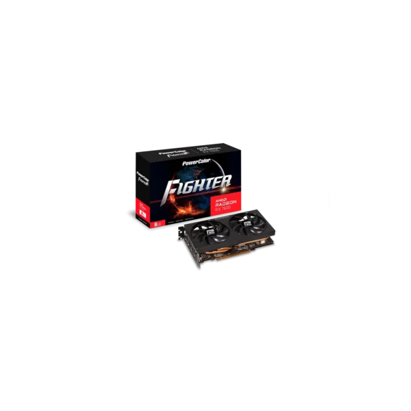 Placa de Video PowerColor Fighter  AMD Radeo RX 7600 8GB GDDR6