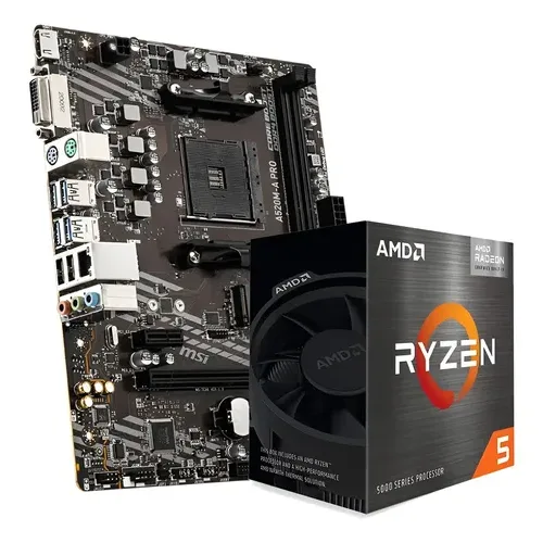 Combo Ryzen 5 5600GT/Mother A520M