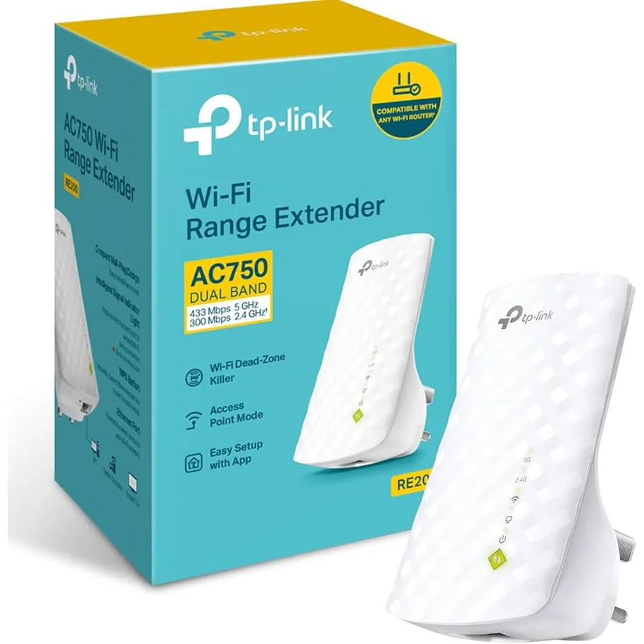 Extensor de Rango Wifi Tp-Link RE200 AC750