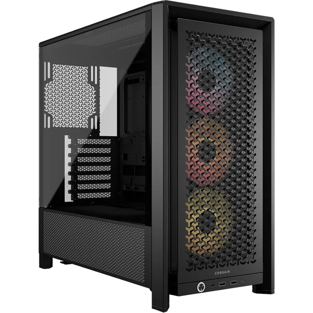 Gabinete Corsair 4000D RGB Airflow Black