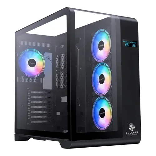 Gabinete Evolabs Synergy EVO-400AB C/FAN